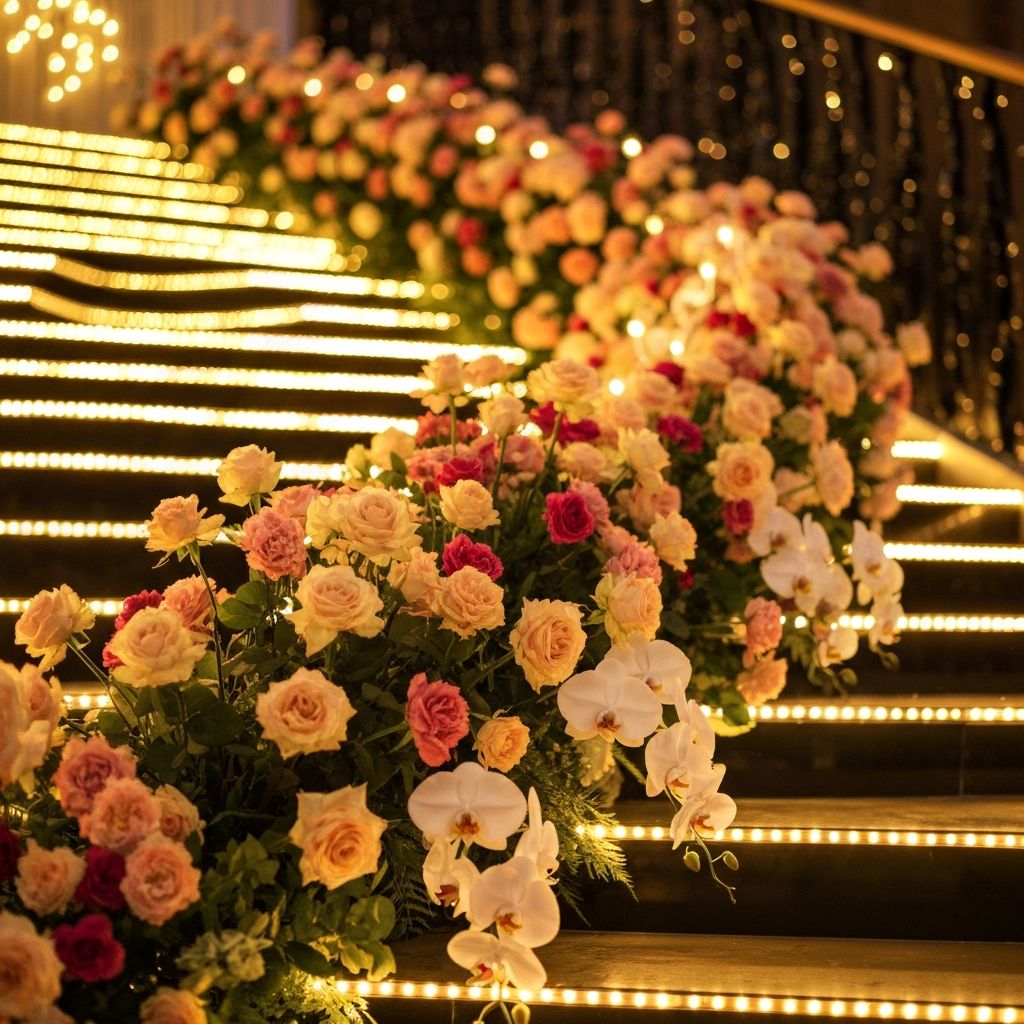 Event decoration showcase