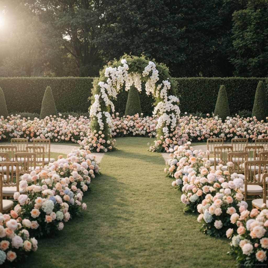 Intimate Garden Wedding